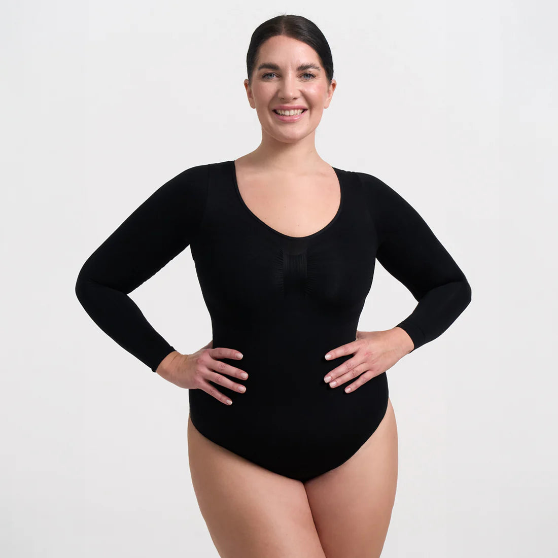 ShapeFlow™ – Body Gainant Culotte Manches Longues