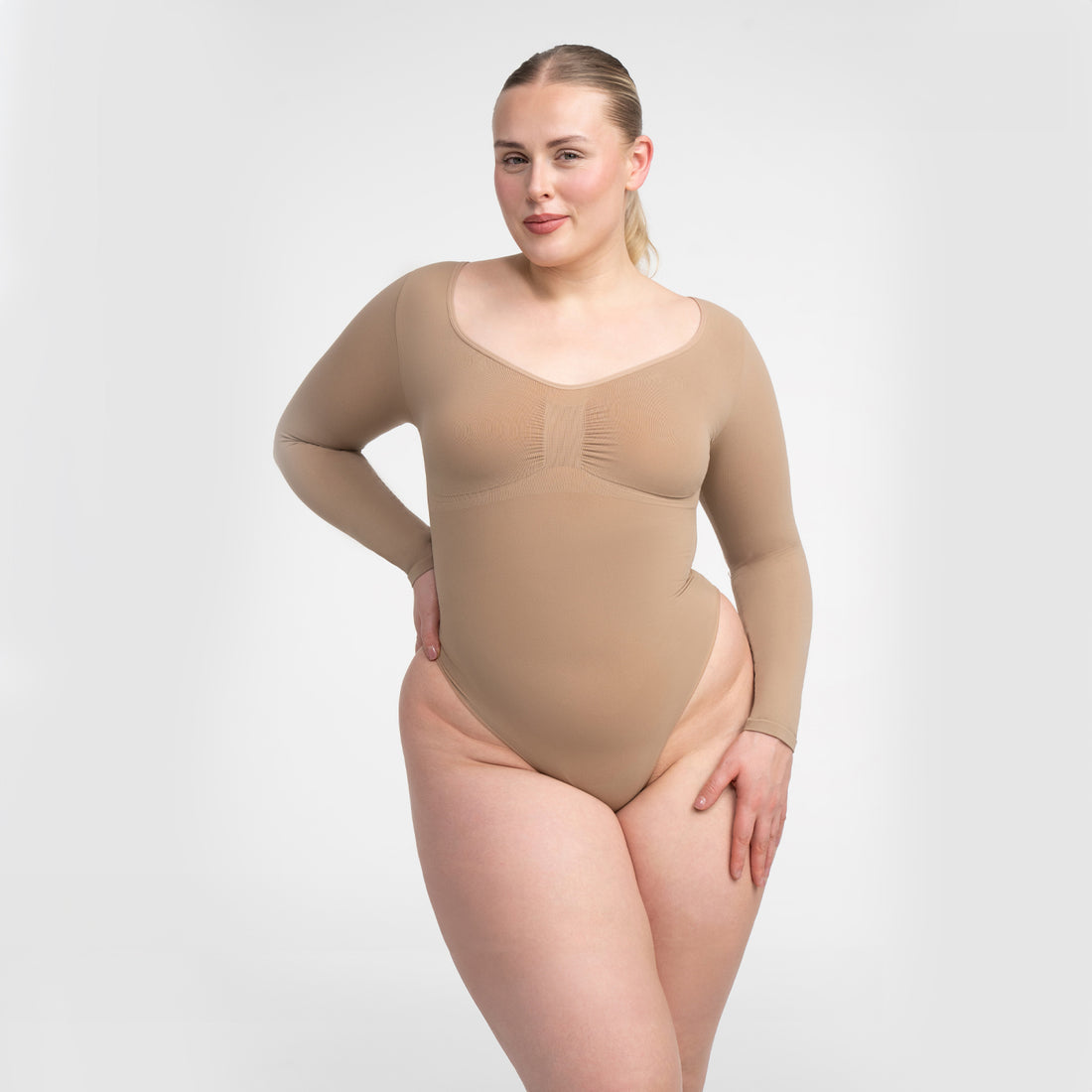ShapeFlow™ – Body Gainant Culotte Manches Longues
