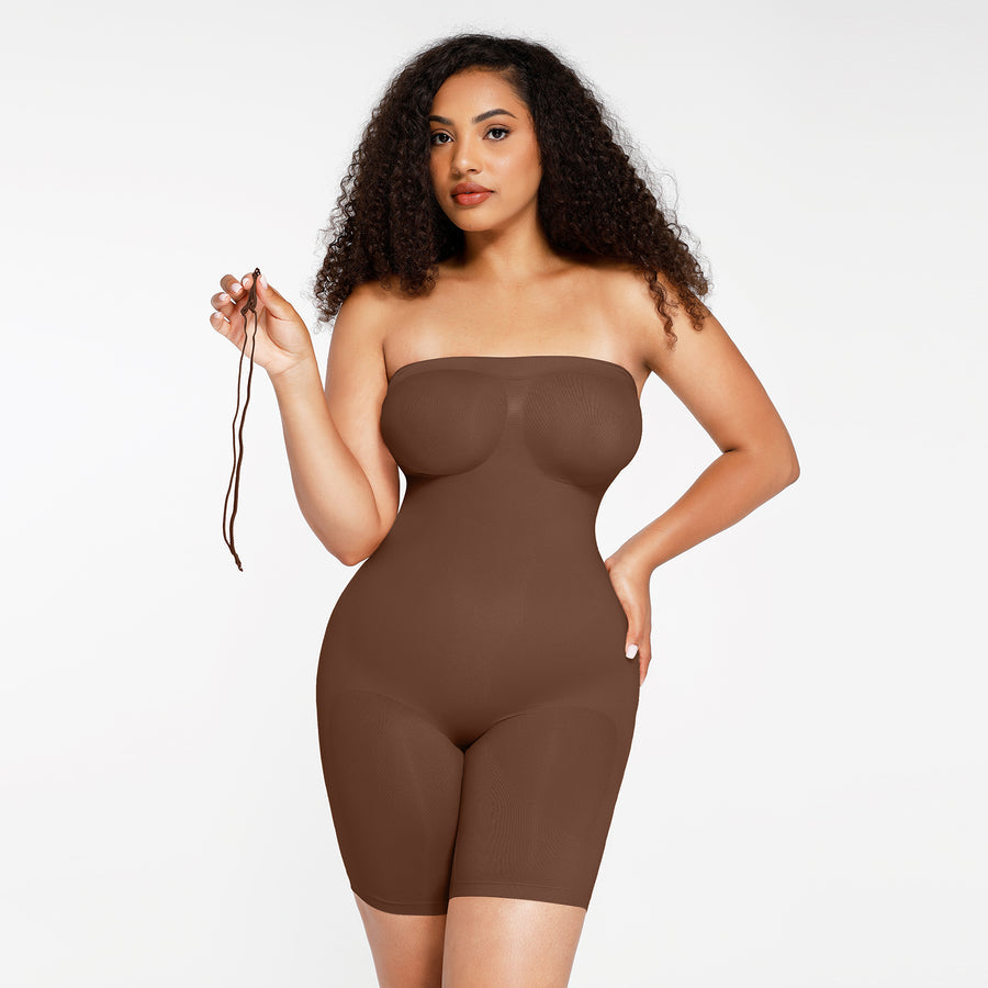 SculptBare™ – Body Short Gainant sans bretelle 360°