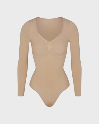 ShapeFlow™ – Body Gainant Culotte Manches Longues